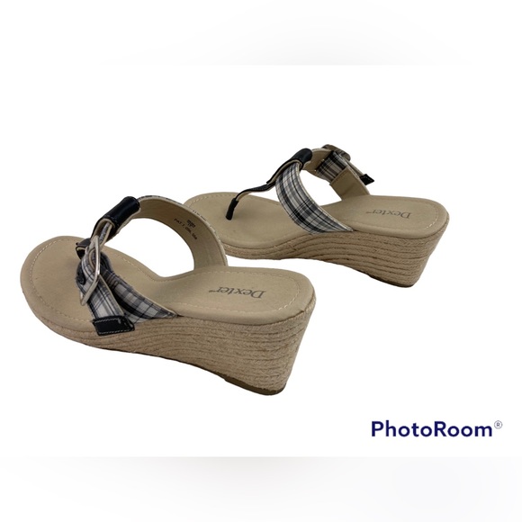 Dexter black & thong espadrilles - Picture 4 of 7